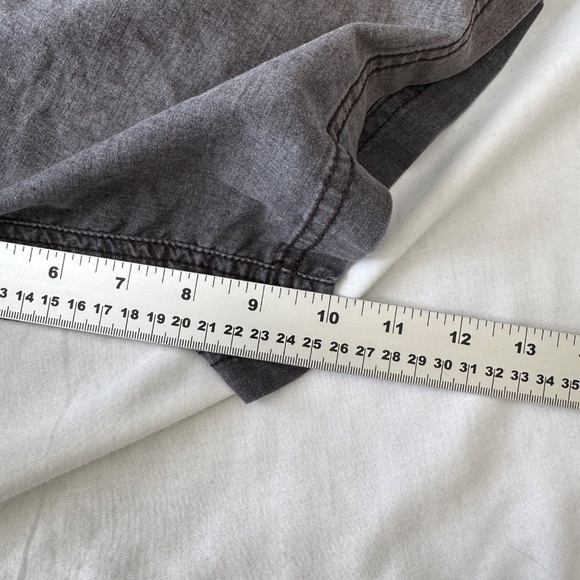 Prana‎ Men's HEMP Blend Lightweight Walking Shorts Casual Gray Size 34 Festival - Picture 13 of 15